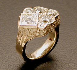 Sally's Hinged Diamond Ring